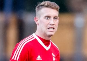 Bracknell Town striker TJ Bohane. Photo: Neil Graham.