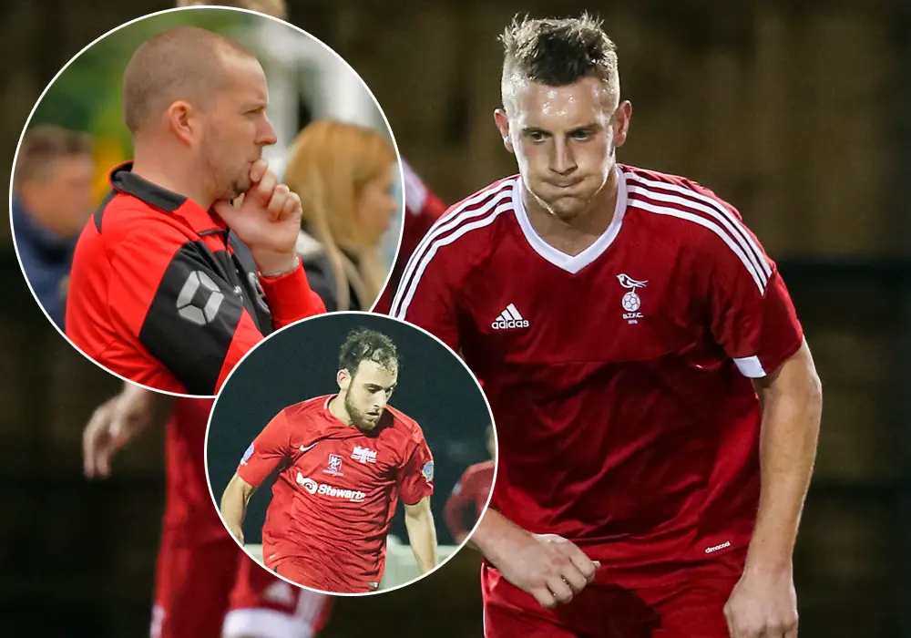 Duds stars of 2016. TJ Bohane, Kieran Jennings and Liam Ferdinand. Photo's: Colin Byers, Mark Pugh and Neil Graham.