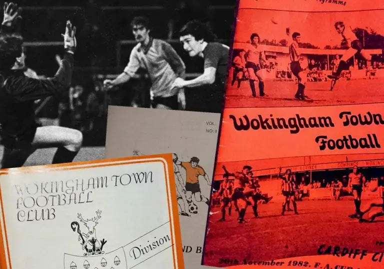 Wokingham Town's history in football programmes.