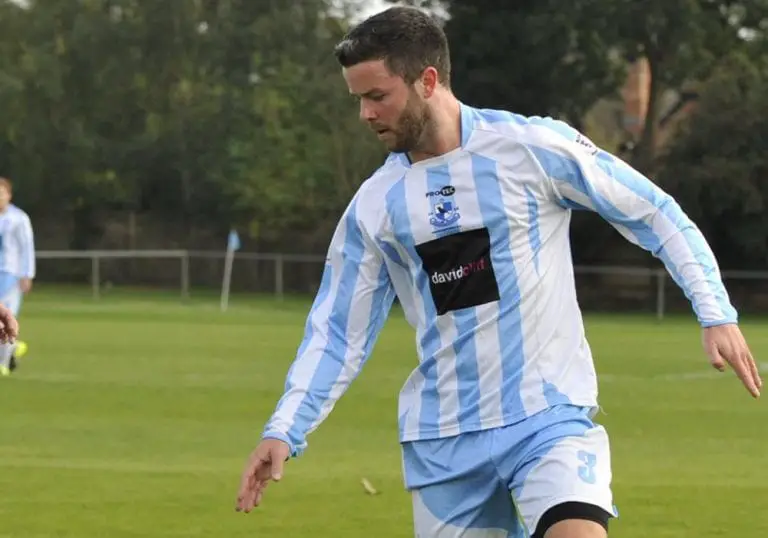 Finchampstead FC's Jon Malone. Photo: Mark Pugh.