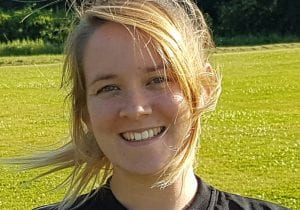 Bracknell Town's Nicole Edwards.
