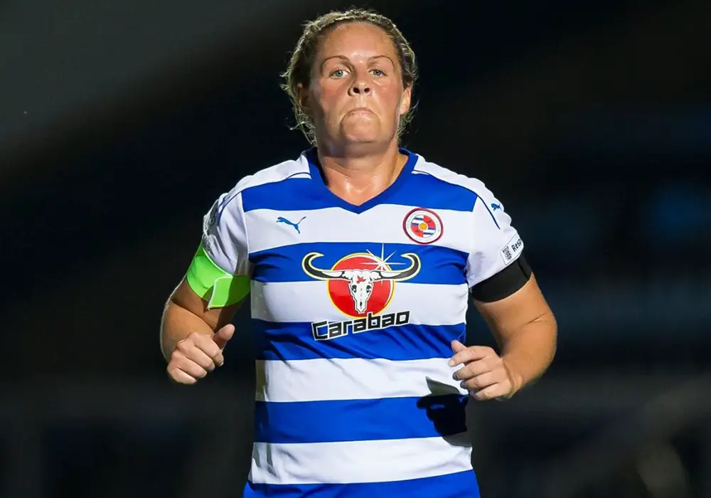Reading Women's captain Kirsty McGee. Photo: Neil Graham.