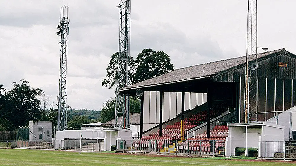 Windsor FC's Stag Meadow. Photo: Maidenhead Advertiser.