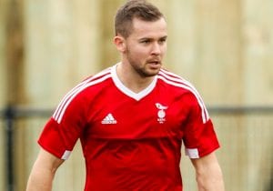 Bracknell Town FC's Dave Hancock. Photo: Neil Graham.