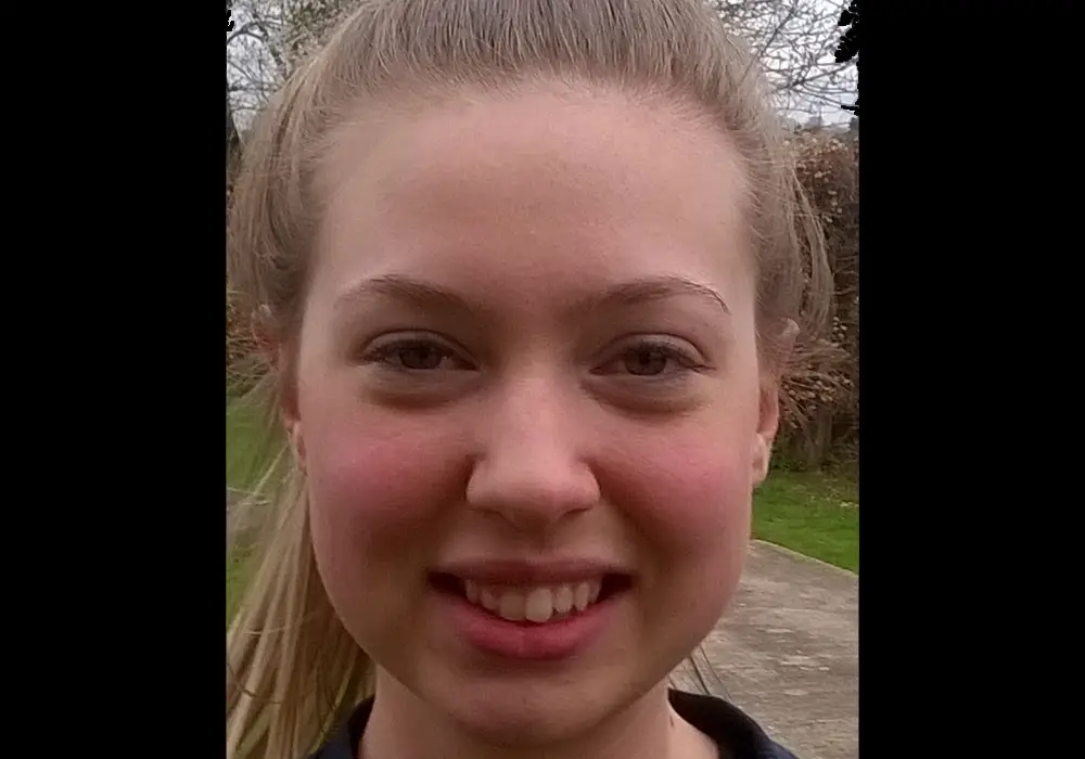 Woodley United Ladies Emily Sherwood. Photo: @woodleyunitedfc