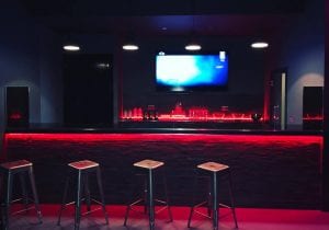 The new bar at Larges Lane. Photo: @bracknelltownfc