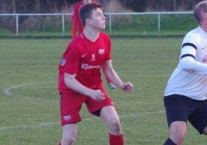 Owen Powell of Binfield FC. Photo: James Green.