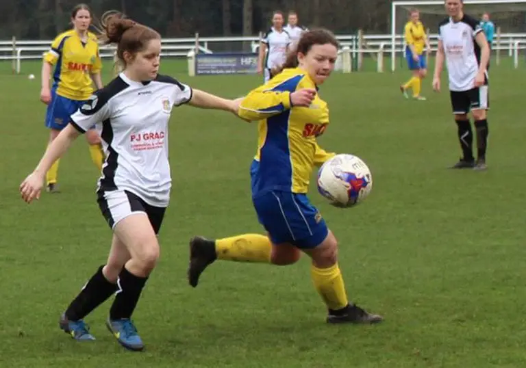 Ascot United Ladies striker Amy Woollard. Photo: Meg Stearn.