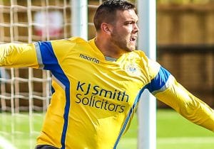 Woodley United's Josh Drew. Photo: Neil Graham.