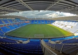 The Madejski Stadium in Reading. Photo: Colin Byers.