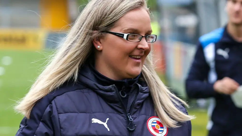 Reading Women manager Kelly Chambers. Photo: Neil Graham.