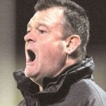 Windsor manager Mick Woodham. Image used with permission of Maidenhead Advertiser.