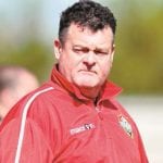 Windsor manager Mick Woodham. Image used with permission of Maidenhead Advertiser.