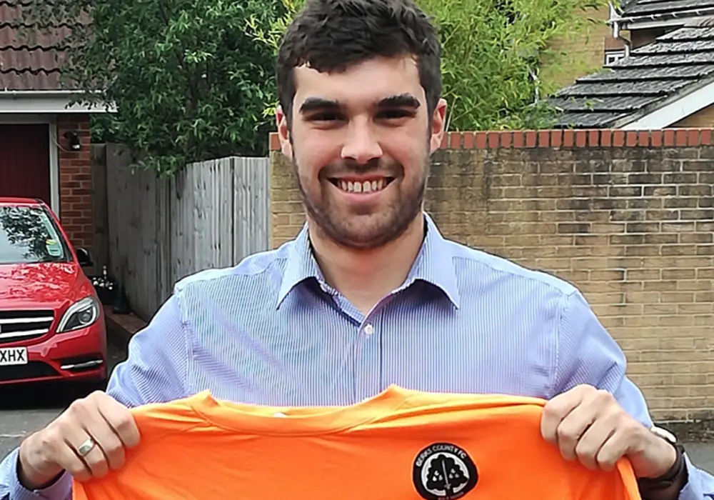 Berks County goalkeeper Tom Williams.