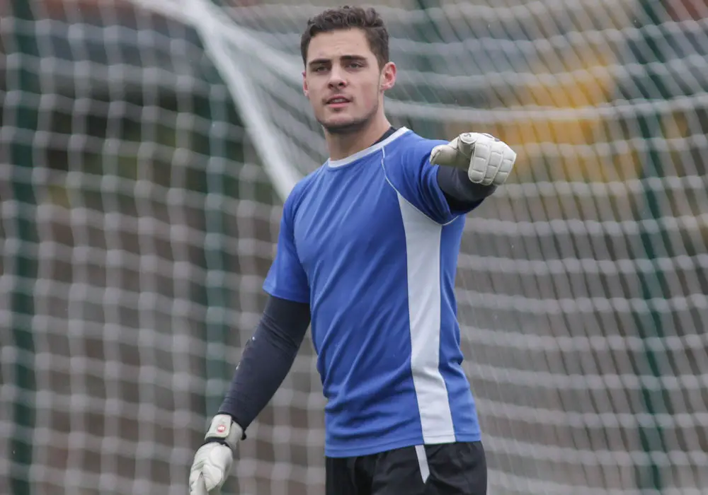 Goalkeeper Sam Gray. Photo: Kieran Clarke Photography.