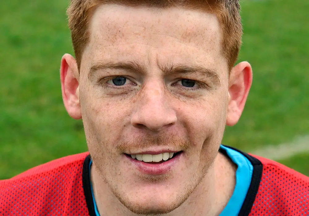 Sandhurst Town's Adam Barnard.