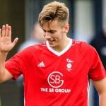 Bracknell Town defender Joe Gater. Photo: Neil Graham.