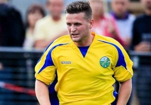Ascot United's Rob Lazarczuk. Photo: Neil Graham.