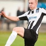 Sam Barratt in action for Maidenhead United. Photo: Maidenhead Advertiser.