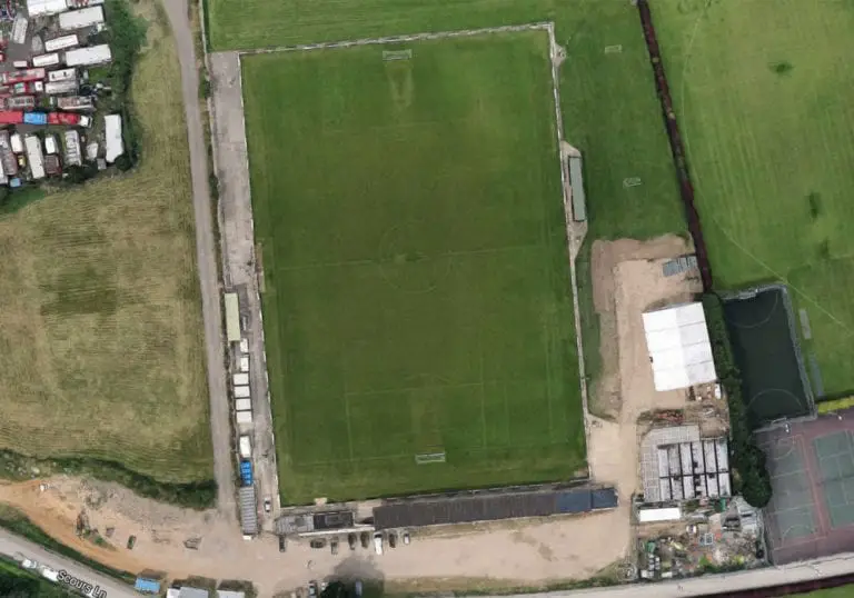 Woodley United play out of Scours Lane in Reading. Photo: Google Maps.