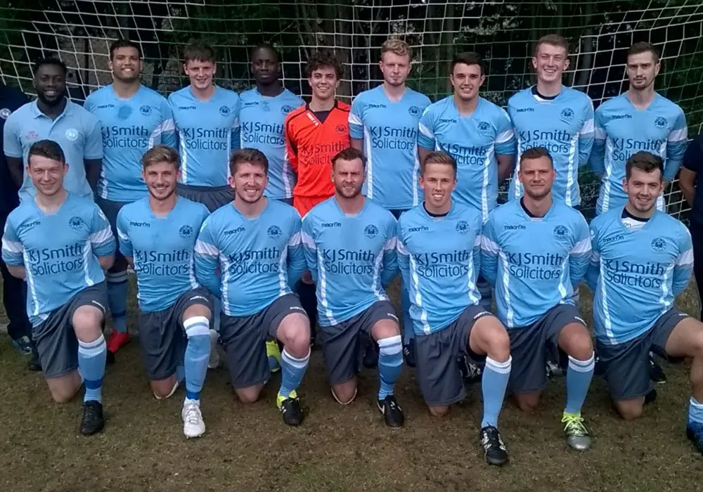 Woodley United squad.