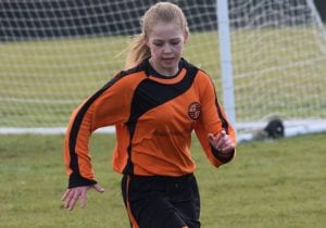 Wokingham & Emmbrook's Lauren Evans.