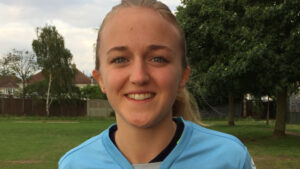 Woodley United Ladies May Hamblin.