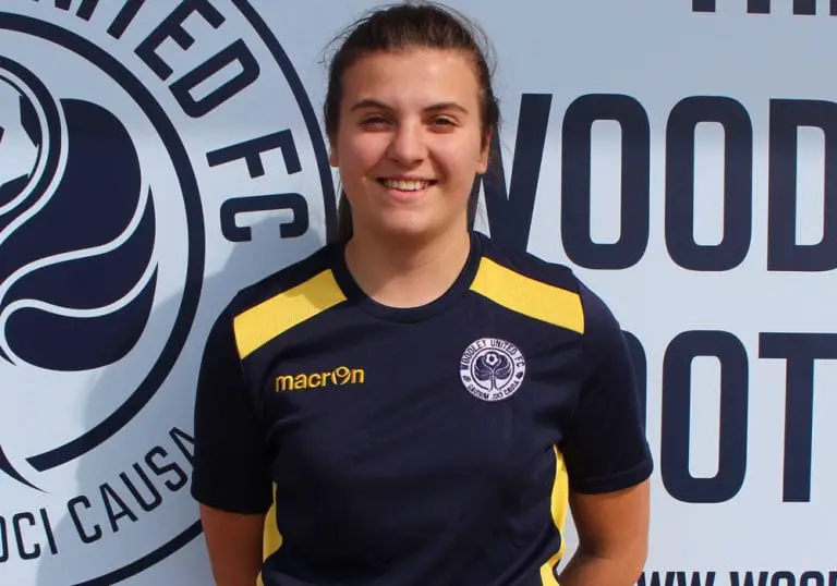 Woodley United Ladies Rosie Page-Smith.
