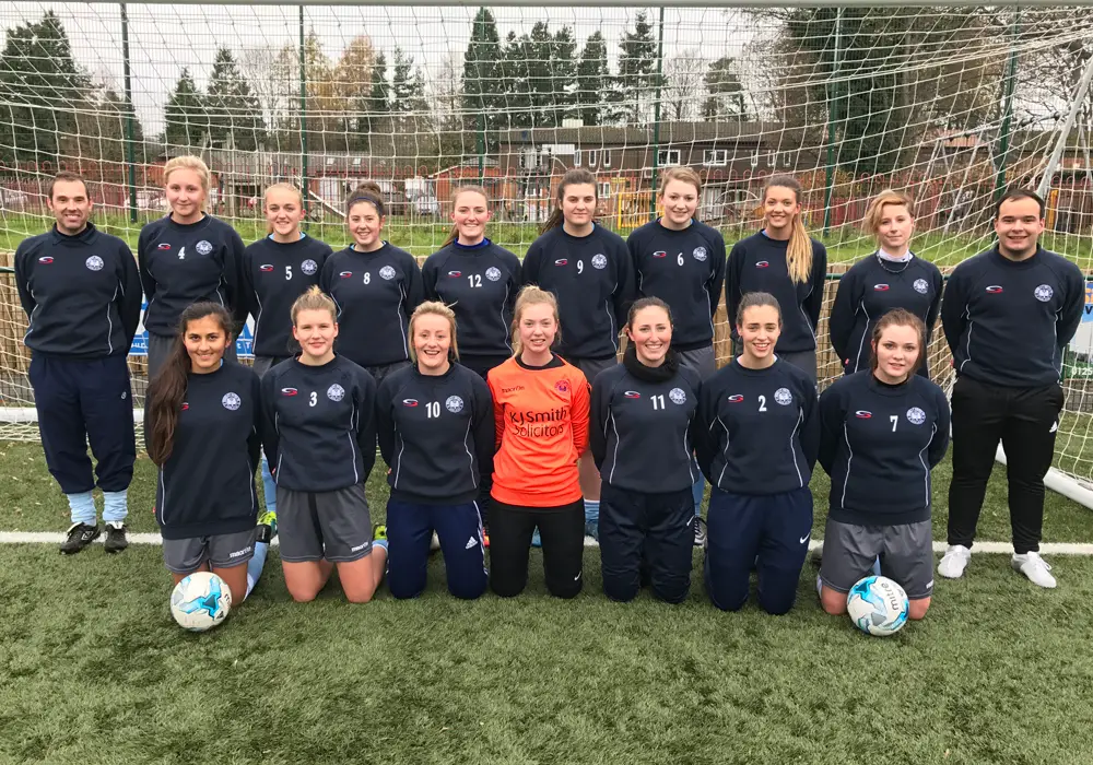 The 2016/17 Woodley United Ladies side. Photo: Woodley United.