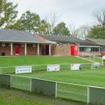 Open for business, Binfield's extended club house facilities. Photo: Colin Byers.