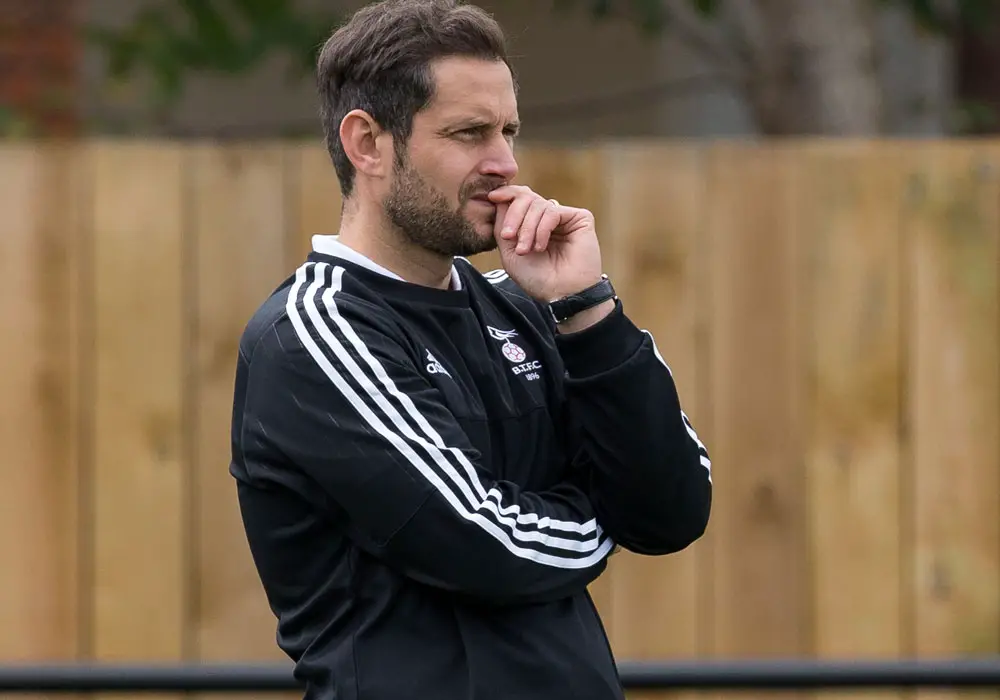 Bracknell Town manager Jeff Lamb. Photo: Richard Claypole.
