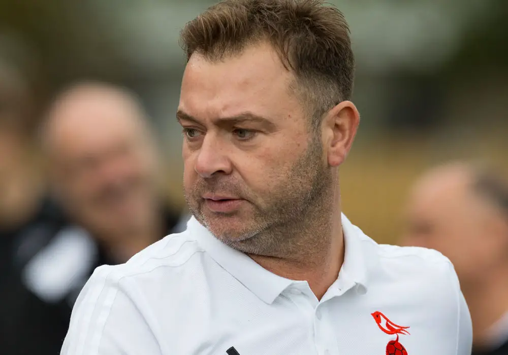 Bracknell Town joint manager Paul McGrotty. Photo: Richard Claypole.