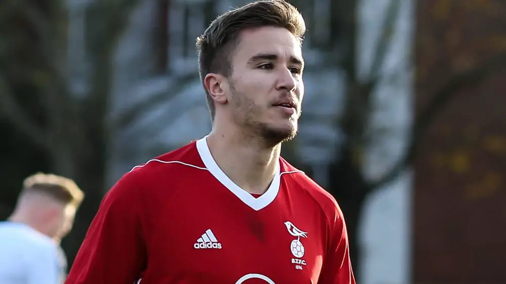 Bracknell Town's Khalid Senussi. Photo: Neil Graham.
