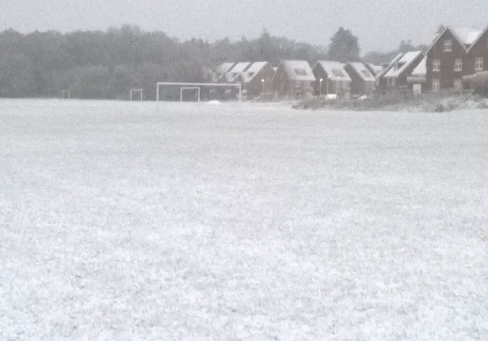 The scene at Bulmershe Pavilions. Photo: Woodley United.