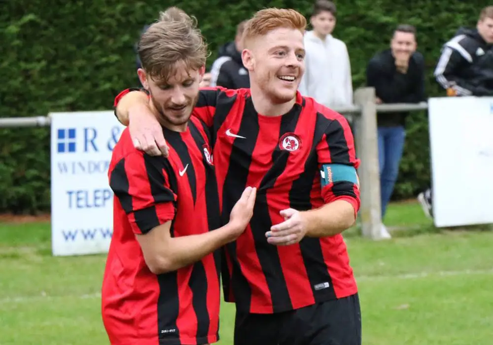 Adam Barnard and Charlie Oakley. Photo: Richard Milam.