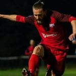 Binfield striker Ian Davies. Photo: Neil Graham.