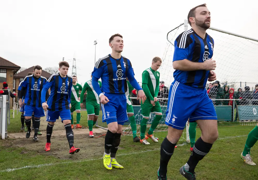 Bracknell Town in the FA Vase. Photo: Richard Claypole.