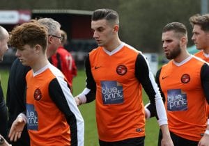 Wokingham and Emmbrook lining up. Photo: Richard Milam.
