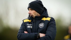 Marc Surtees - Woodley United Ladies management team. Photo: Neil Graham.