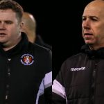 Neil Baker and Jon Underwood, Slough Town FC managers. Photo: Neil Graham.