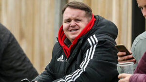 Ricky Simons, the man behind Bracknell Town FC twitter. Photo: Neil Graham.