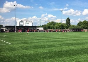 The Conifa World Cup at Bracknell Town.
