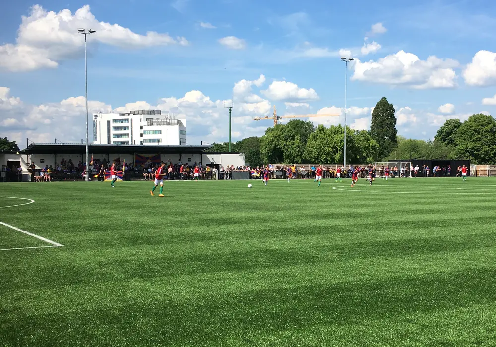 The Conifa World Cup at Bracknell Town.