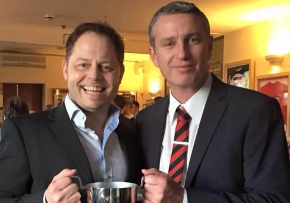 Karl Curtis and Glenn Goudie.