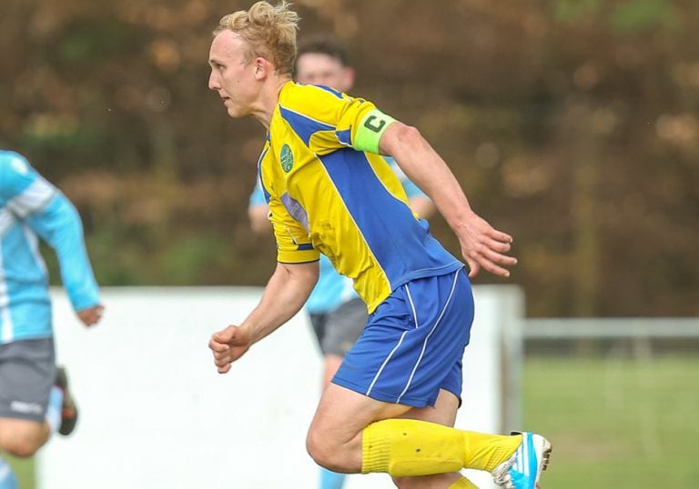 Ascot United captain Louis Bouwers. Photo: Neil Graham.