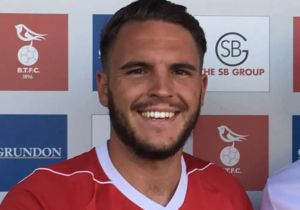 Mitchell Parker. Photo: Bracknell Town FC.