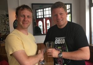 Robert Davies and Tom Canning.