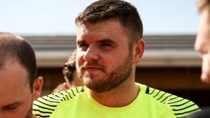 Binfield goalkeeper Chris Grace. Photo: Neil Graham.