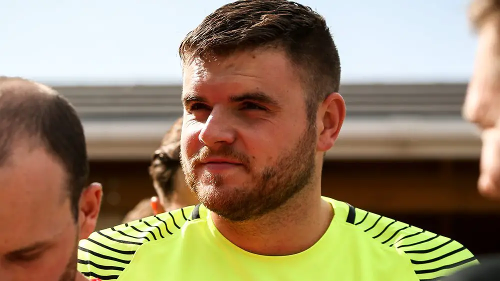Binfield goalkeeper Chris Grace. Photo: Neil Graham.