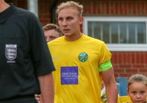 Ascot United captain Louis Bouwers. Photo: Neil Graham.